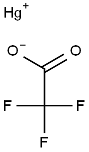 mercury(1+) trifluoroacetate  结构式