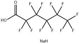全氟己酸钠 结构式