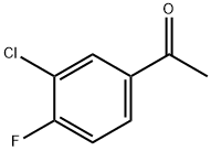 3-氯-4-氟苯乙酮 结构式