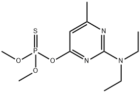 甲基嘧啶磷 结构式