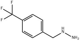 (4-三氟甲基苄基)-肼 结构式