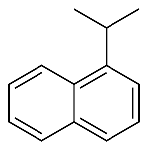 异丙基萘 结构式
