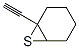 7-Thiabicyclo[4.1.0]heptane, 1-ethynyl- (9CI) 结构式