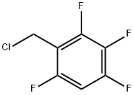 2,3,4,6-四氟苯甲基氯 结构式