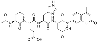 Ac-Leu-Glu-His-Asp-AMC trifluoroacetate salt