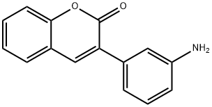 3-(3-氨基苯基)-2H-色满-2-酮 结构式