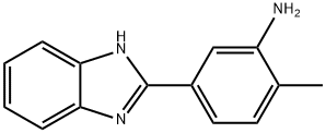 5-(1H-BENZO[D]IMIDAZOL-2-YL)-2-METHYLBENZENAMINE 结构式