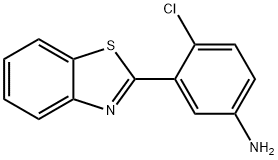 3-(苯并[D]噻唑-2-基)-4-氯苯胺 结构式