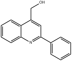 (2-Phenylquinolin-4-yl)methanol 结构式