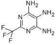 2-(trifluoromethyl)pyrimidine-4,5,6-triamine 结构式