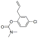 (4-chloro-2-prop-2-enyl-phenyl) N,N-dimethylcarbamate 结构式