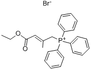 (3-Ethoxycarbonyl-2-methylallyl)triphenylphosphonium Bromide 结构式