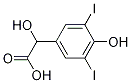 4-Hydroxy-3,5-diiodoMandelic Acid 结构式