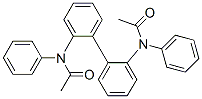 N,N'-(1,1'-Biphenyl-2,2'-diyl)bis(N-phenylacetamide) 结构式