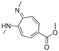 1,3,6-Cycloheptatriene-1-carboxylicacid,4-(methylamino)-5-(methylimino)-,methylester(8CI) 结构式