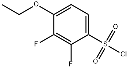 4-Ethoxy-2,3-difluorobenzenesulfonylchloride 结构式