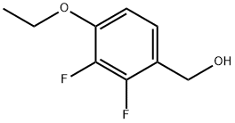 4-Ethoxy-2,3-difluorobenzylalcohol 结构式