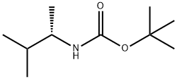 Carbamic acid, [(1S)-1,2-dimethylpropyl]-, 1,1-dimethylethyl ester (9CI) 结构式