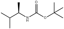 Carbamic acid, [(1R)-1,2-dimethylpropyl]-, 1,1-dimethylethyl ester (9CI) 结构式