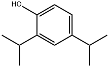 2,4-二异丙基苯酚 结构式