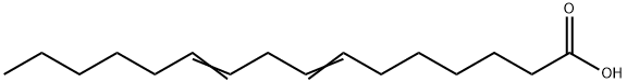 hexadeca-7,10-dienoic acid 结构式