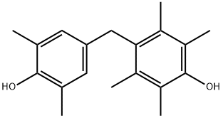 4-(4-Hydroxy-2,3,5,6-tetramethylbenzyl)-2,6-dimethylphenol 结构式