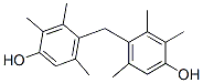 4,4'-Methylenebis(2,3,5-trimethylphenol) 结构式