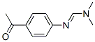 N1,N1-Dimethyl-N2-(4-acetylphenyl)formamidine 结构式