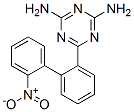 6-(2'-Nitro-1,1'-biphenyl-2-yl)-1,3,5-triazine-2,4-diamine 结构式