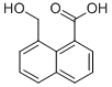 8-HYDROXYMETHYL-NAPHTHALENE-1-CARBOXYLIC ACID 结构式
