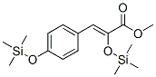 Cinnamic acid, p,alpha-bis(trimethylsiloxy)-, methyl ester 结构式