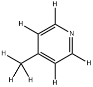 4-甲基吡啶-D7 结构式