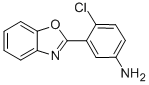 3-BENZOOXAZOL-2-YL-4-CHLORO-PHENYLAMINE 结构式