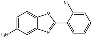 2-(2-CHLORO-PHENYL)-BENZOOXAZOL-5-YLAMINE 结构式