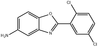2-(2,5-DICHLORO-PHENYL)-BENZOOXAZOL-5-YLAMINE 结构式