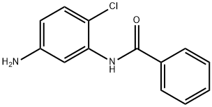 N-(5-氨基-2-氯苯基)苯甲酰胺 结构式