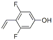 Phenol, 4-ethenyl-3,5-difluoro- (9CI) 结构式