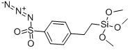 2-(TRIMETHOXYSILYL)ETHYLPHENYLSULFONYL AZIDE 结构式