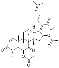煙麴黴酸 结构式