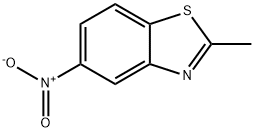 2-甲基-5-硝基苯并噻唑 结构式
