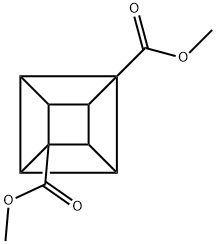 1,4-立方烷二甲酸二甲酯 结构式