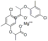 magnesium 2-[(4-chloro-o-tolyl)oxy]propionate 结构式