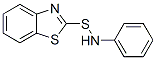 N-phenylbenzothiazole-2-sulfenamide 结构式