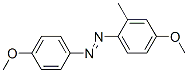 1-(4-Methoxy-2-methylphenyl)-2-(4-methoxyphenyl)diazene 结构式