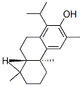 2-Phenanthrenol, 4b,5,6,7,8,8a,9,10-octahydro-3,4b,8,8-tetramethyl-1-(1-methylethyl)-, (4bS,8aS)- 结构式