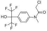 2-CHLORO-N-(4-(1,1,1,3,3,3-HEXAFLUORO-2-HYDROXYPROPAN-2-YL)PHENYL)-N-METHYLACETAMIDE 结构式