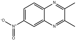 2,3-二甲基-6-硝基喹喔啉 结构式