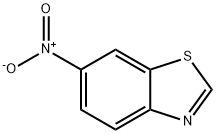 6-硝基苯并噻唑 结构式