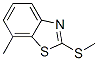 Benzothiazole, 7-methyl-2-(methylthio)- (7CI,8CI) 结构式