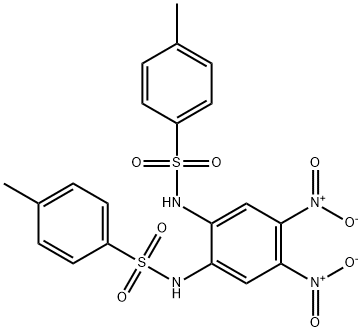 双TOS-4,5-二硝基邻苯二胺 结构式